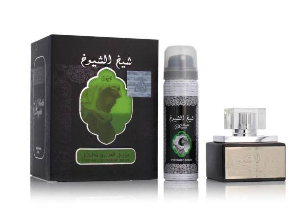 Lattafa Sheikh Al Shuyukh Black EDP + Deo