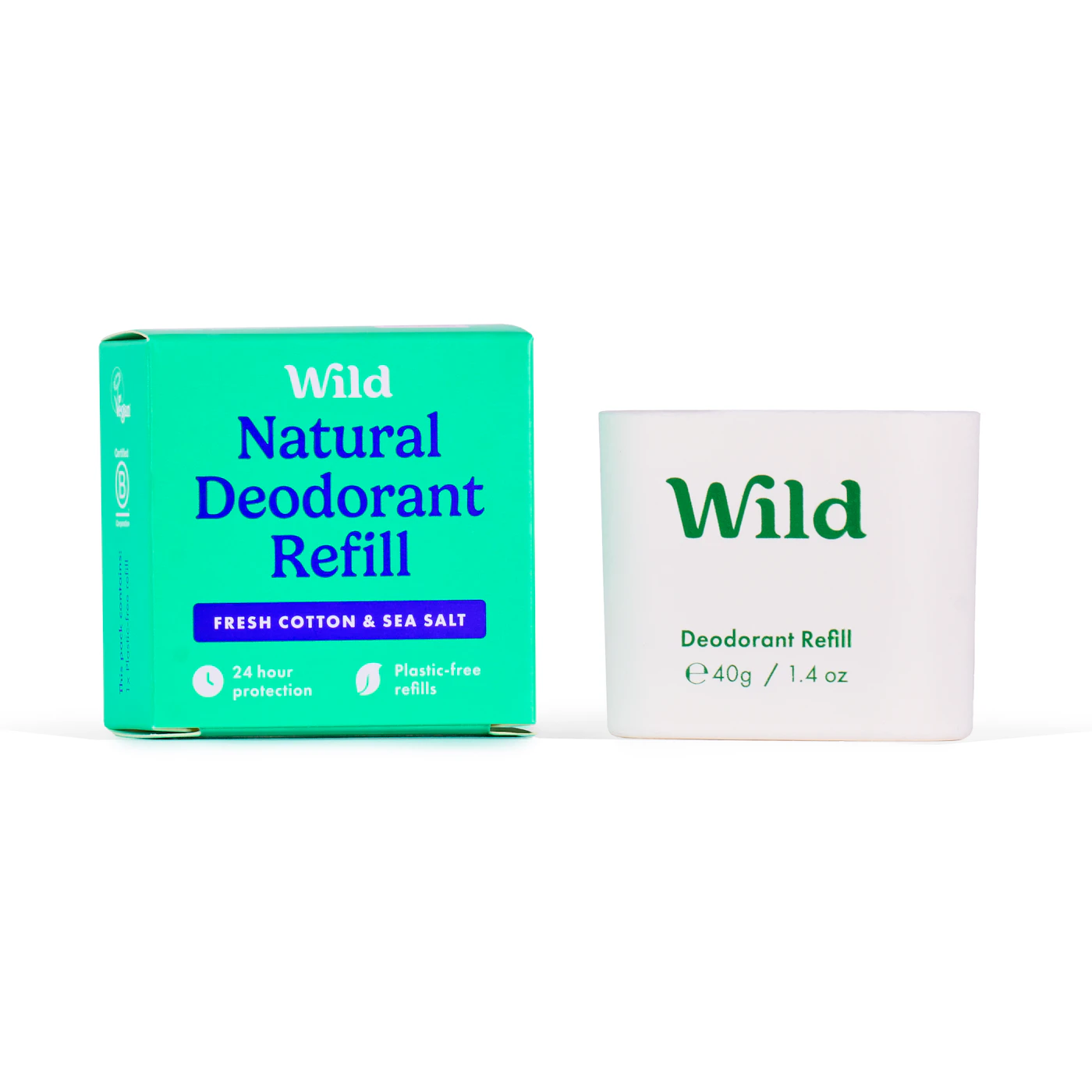 Wild Fresh Cotton & Sea Salt Deo Refill