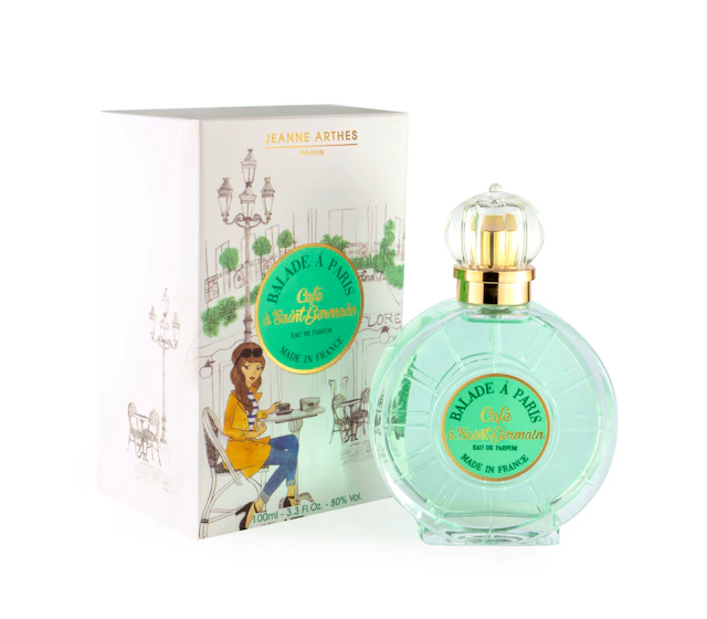 Jeanne Arthes Balade A Paris Café Á Saint Germain EDP