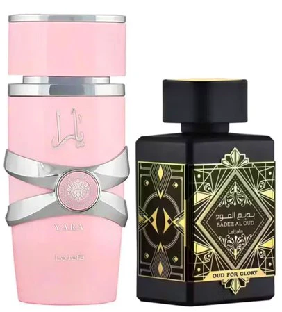 Lattafa Yara & Bade'e Al Oud Oud For Glory EDP