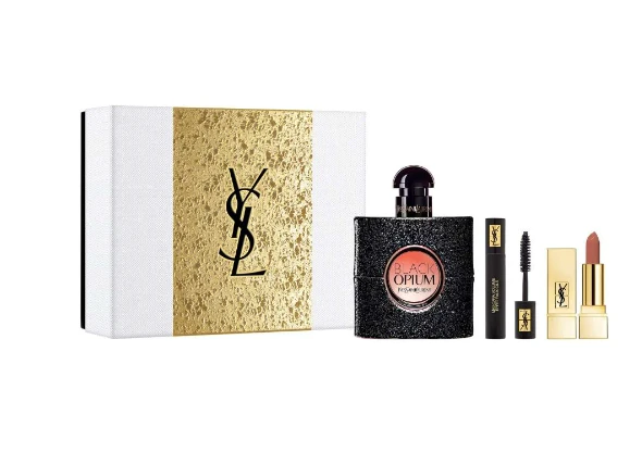 Yves Saint Laurent Black Opium EDP & Volume Mascara & Lipstick