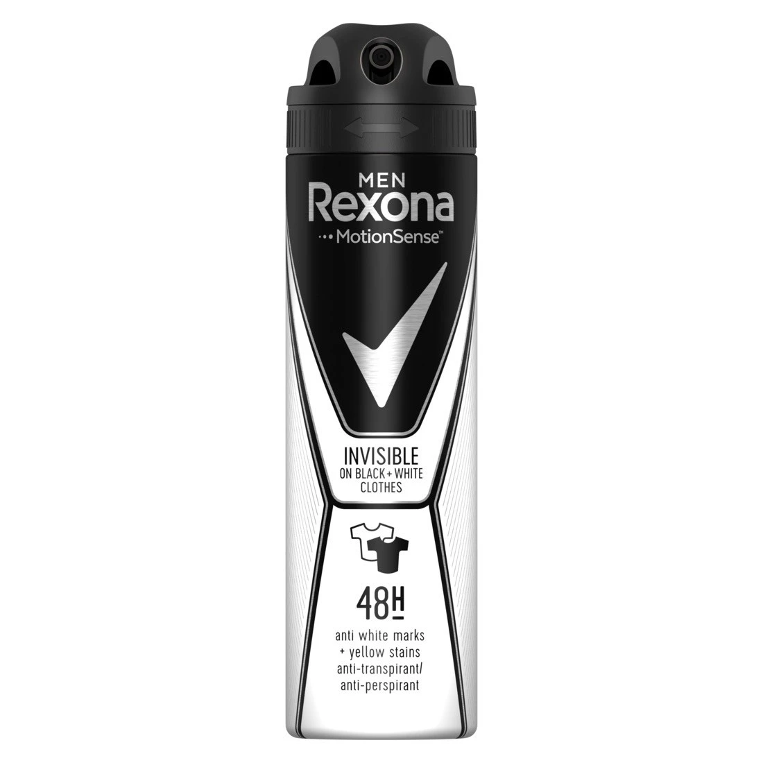 Rexona Men Invisible On Black & White Clothes Deospray