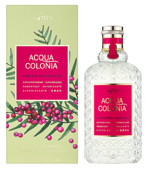 House of 4711 Acqua Colonia Pink Pepper & Grapefruit EDC