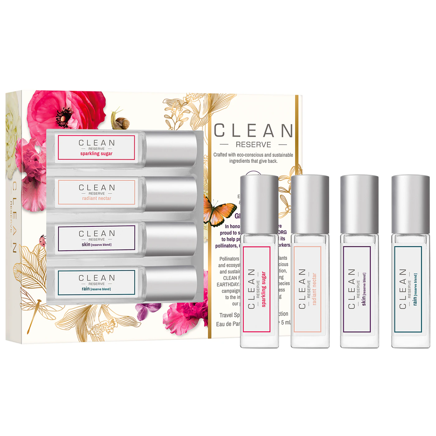 Clean Reserve Travel Spray Layering Collection EDP Gift Set