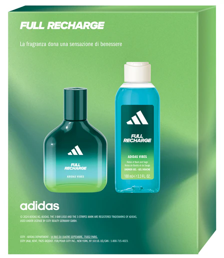 Adidas Full Recharge Gift Set