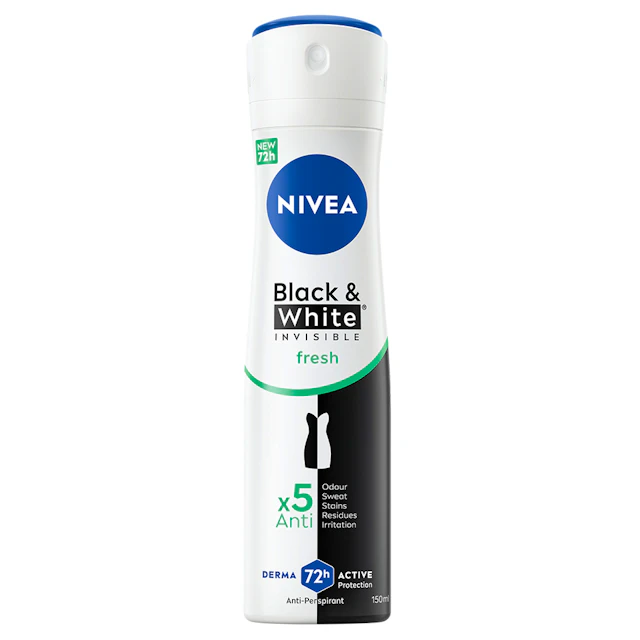 NIVEA Black & White Fresh Invisible Fresh 72H Deo Spray