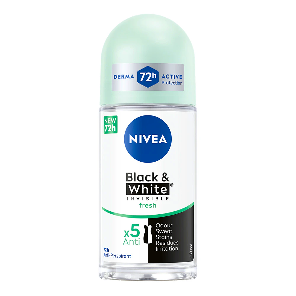 NIVEA Black & White Fresh Female Roll On
