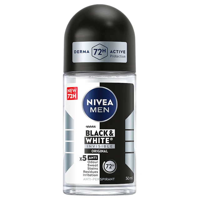 NIVEA Black & White Original Male Roll On