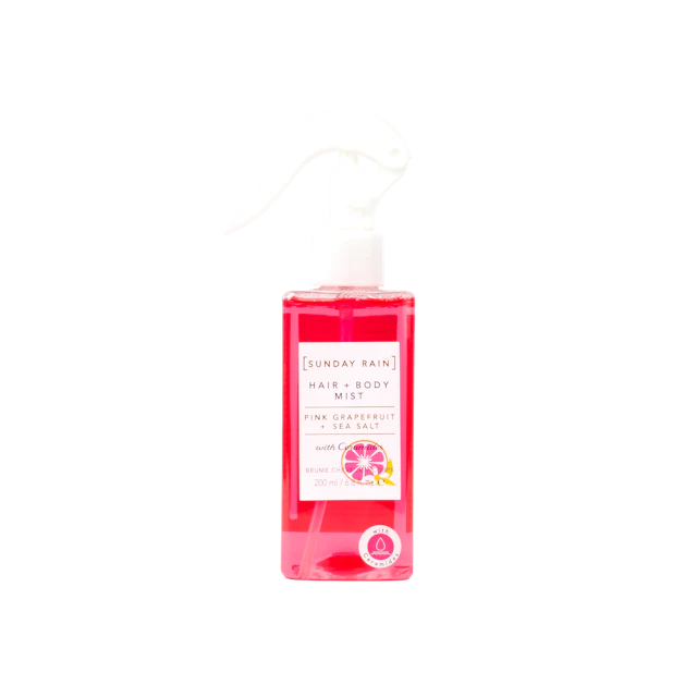 Sunday Rain Pink Grapefruit & Sea Salt Hair & Body Mist