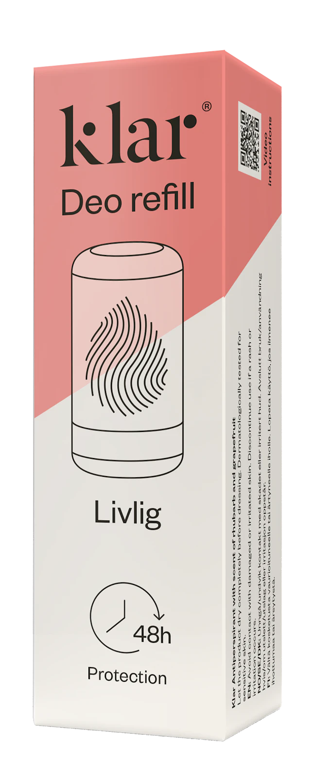 Klar Deo Refill Livlig