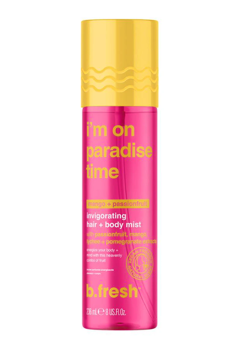 b.fresh I'm on paradise time - hair + body mist