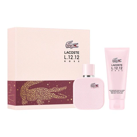 Lacoste L.12.12 Rose EDP Gift Set