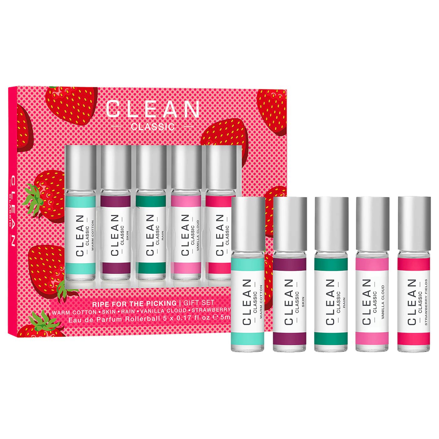 Clean Classic Layering Rollerball EdP 5 x 5 ml