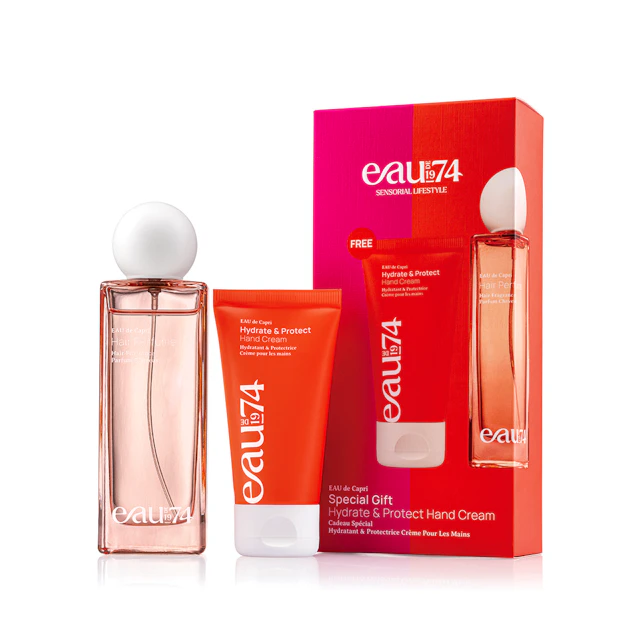 EAUde1974 Scent & Smooth Hair Perfume & Hand Lotion Gift Set