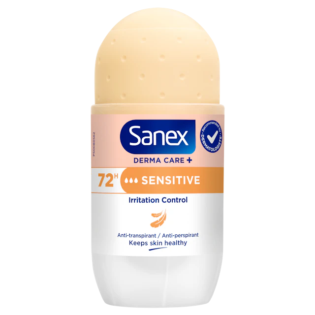 Sanex Derma Care+ Sensitive 72H Roll-on