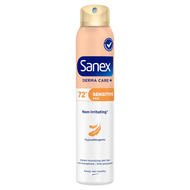 Sanex Derma Care+ Sensitive 72H Deo Spray