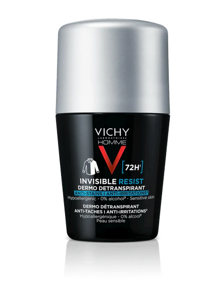 Vichy Homme Deodorant 72H Invisible Resist