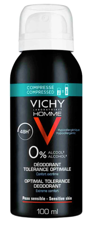 Vichy Homme Optimal Tolerance Deodorant Sensitive Skin