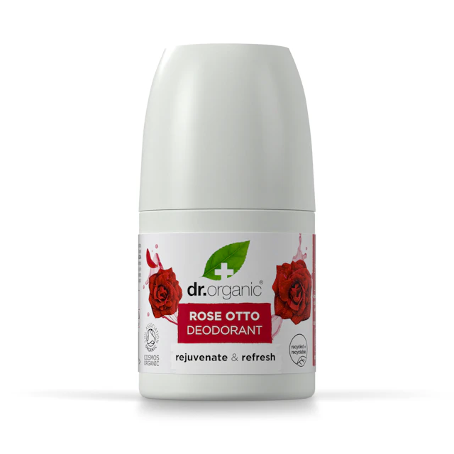 Dr. Organic Rose Otto Roll-On Deodorant
