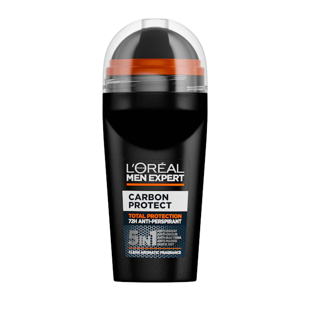 L'Oréal Paris Men Expert Carbon Protect Total Protection 72H Anti-Perspirant Deodorant Roll On