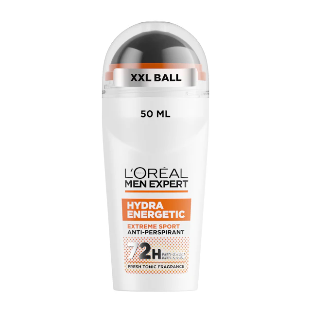 L'Oréal Paris Men Expert Hydra Energetic Extreme Sport 72H Anti-perspirant Deodorant Roll On