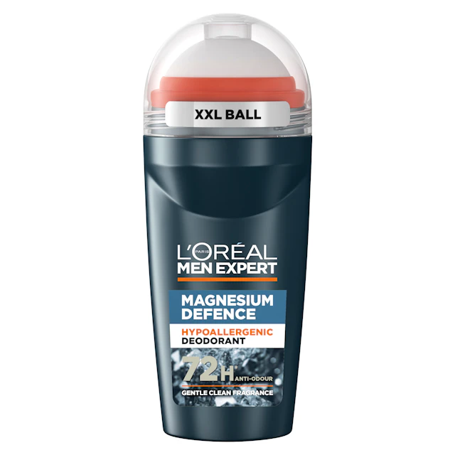 L'Oréal Paris Men Expert Magnesium Defence Hypoallergenic 72H Deodorant Roll-On
