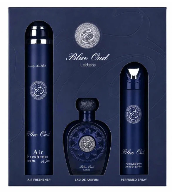 Lattafa Blue Oud Gift Set