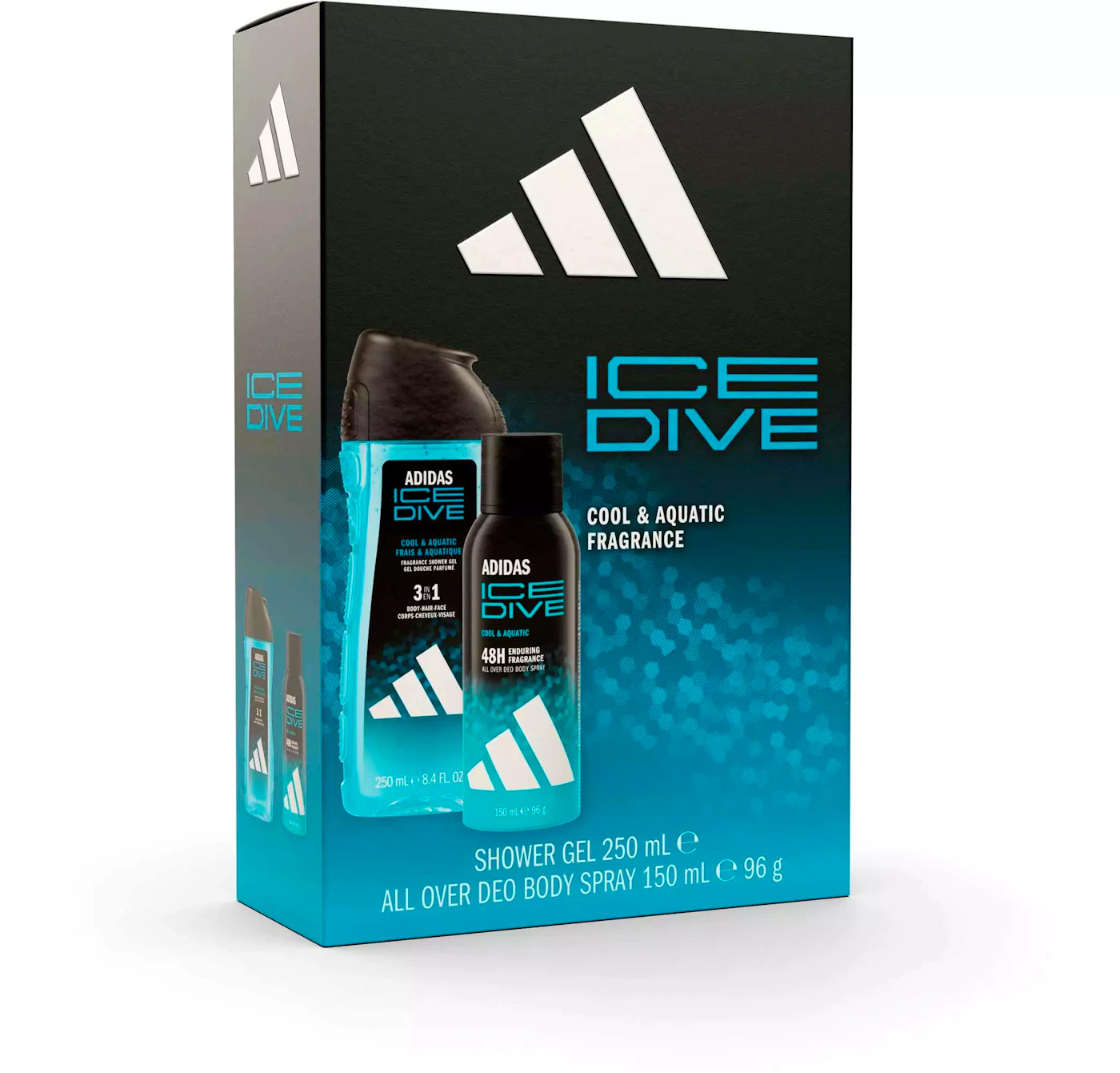 Adidas Gift Set Ice Dive Shower Gel & Body Spray