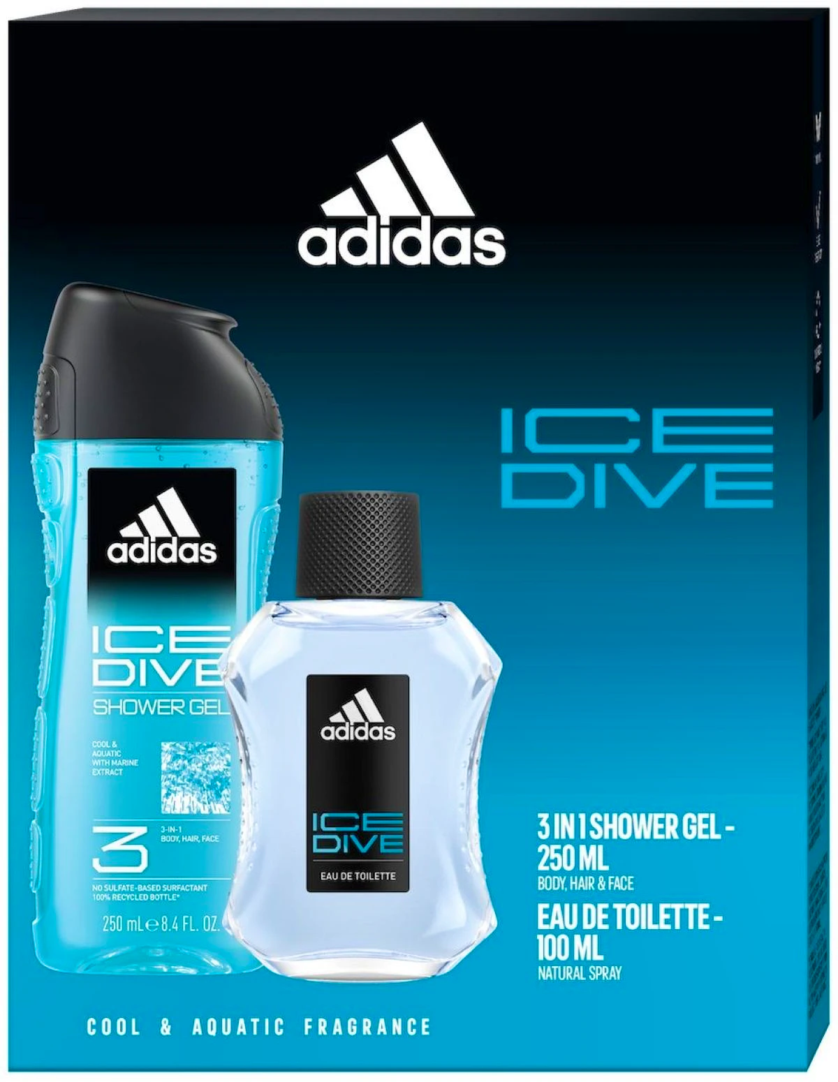 Adidas Adidas Gift Set Ice Dive EDT & Shower Gel