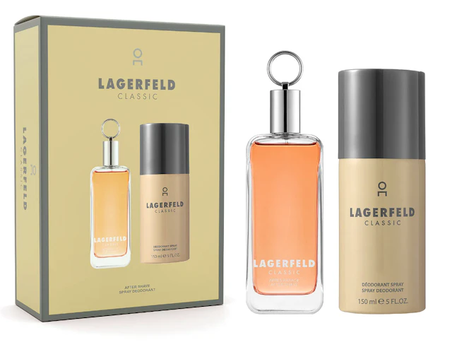 Karl Lagerfeld Gift Set Classic After Shave Lotion & Deo Spray