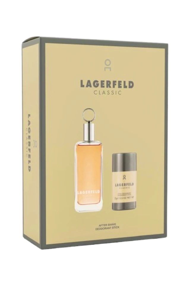 Karl Lagerfeld Gift Set Classic After Shave Lotion & Deo Stick
