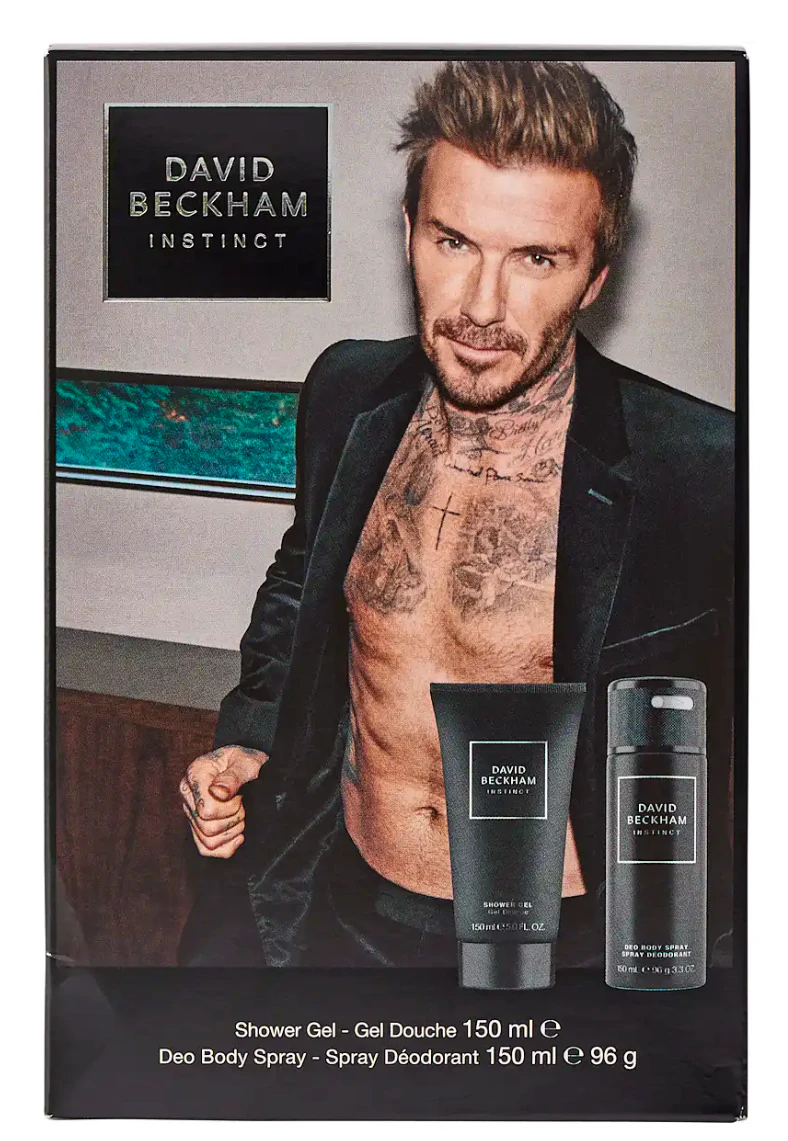 David Beckham Gift Set Instinct Deo & Shower Gel