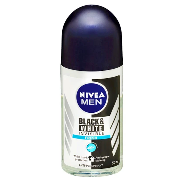 NIVEA Black & White Fresh Male Roll On