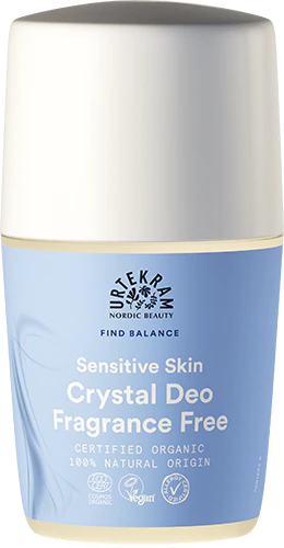 Urtekram Find Balance Fragrance Free Crystal Deo